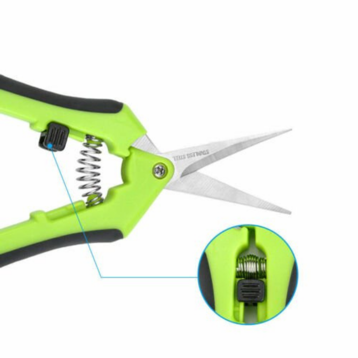 2pcs Pruning Shears Garden Plant Scissors for Trimming Trees Snips Branch