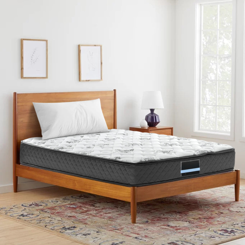 Bedding Bonnell Spring Mattress Topper - Single/King Single/Double/Queen/King