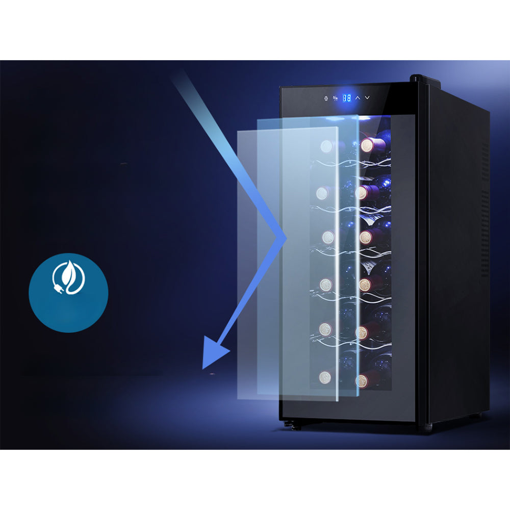 Wine Cooler 12 Bottle Thermoelectric Fridge Storage Chiller