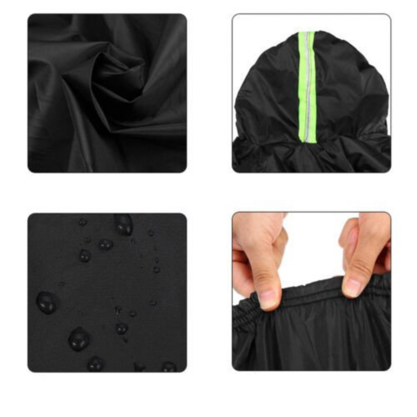 190T Waterproof Sedan Car Cover Full Coverage UV Sun Rain Protection