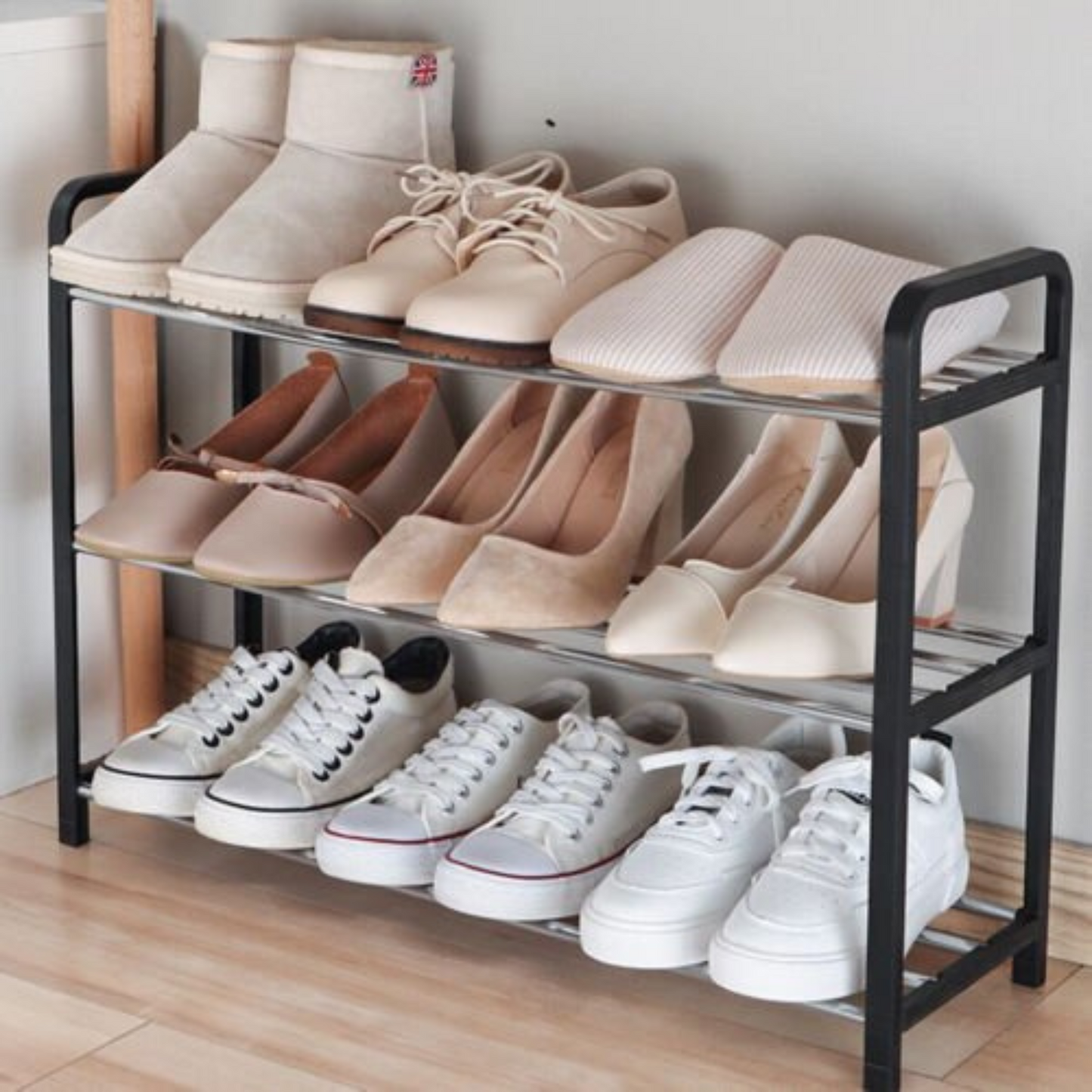 Shoe Rack Organizer 3 to 5 Tiers Layers Storage Shelf Stand