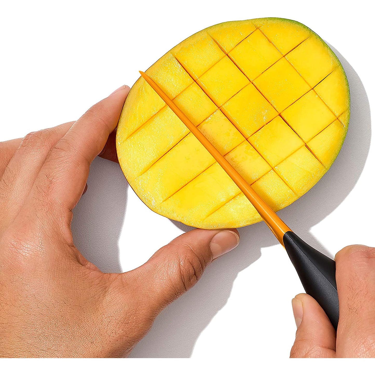 Mango Slicer with Scoop - Orange