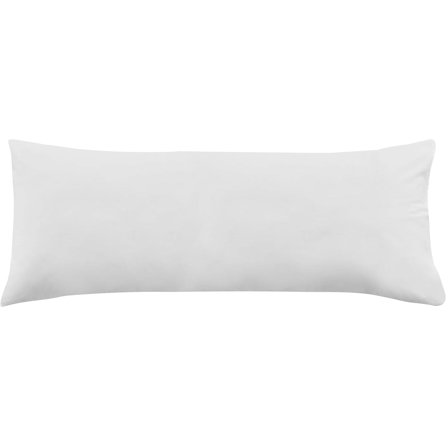 Envelope Closure Soft and Breathable 1000TC Cotton Blend Pillowcases - White