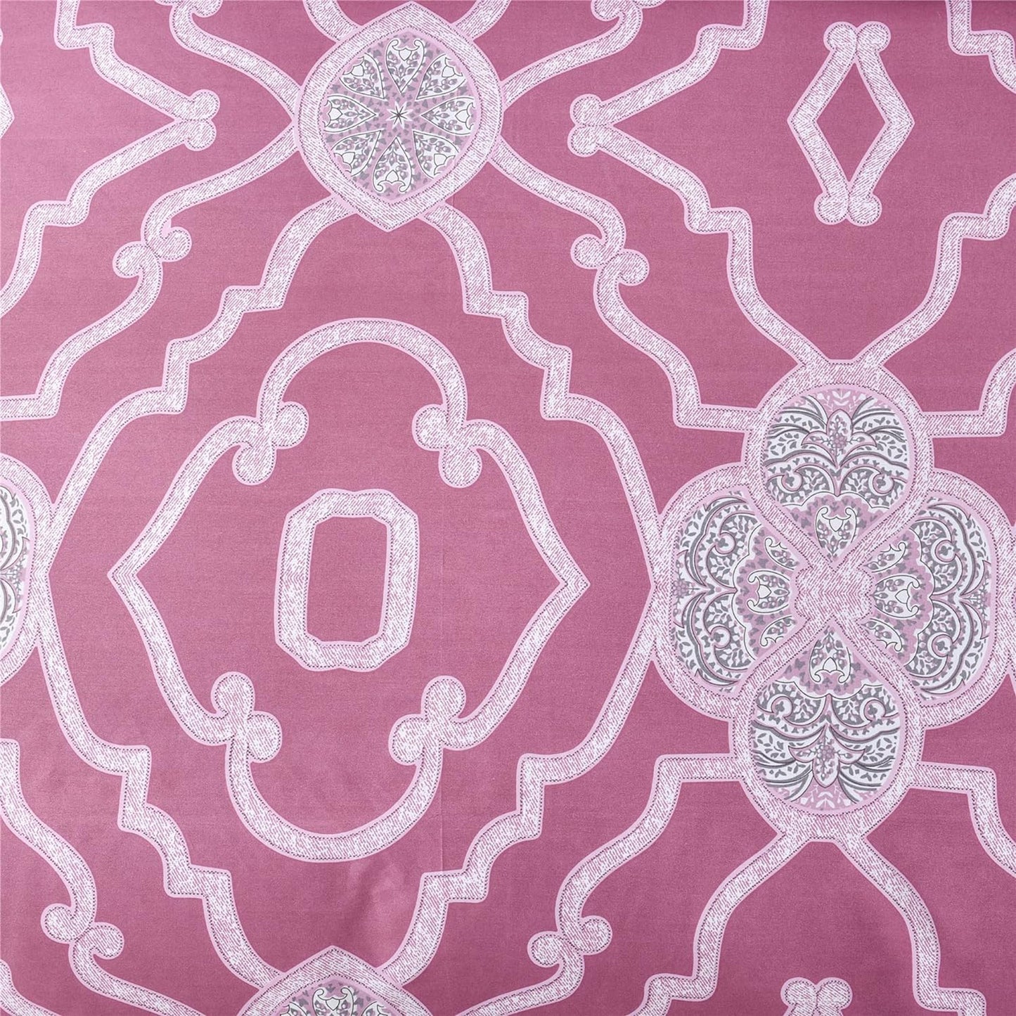 Soft Microfibre Bedding Quilt Cover Set - Pink Floral