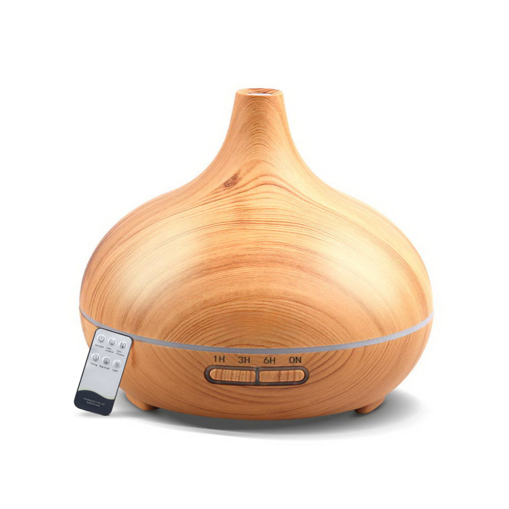 300ml 4 in 1 Aroma Diffuser - Light Wood