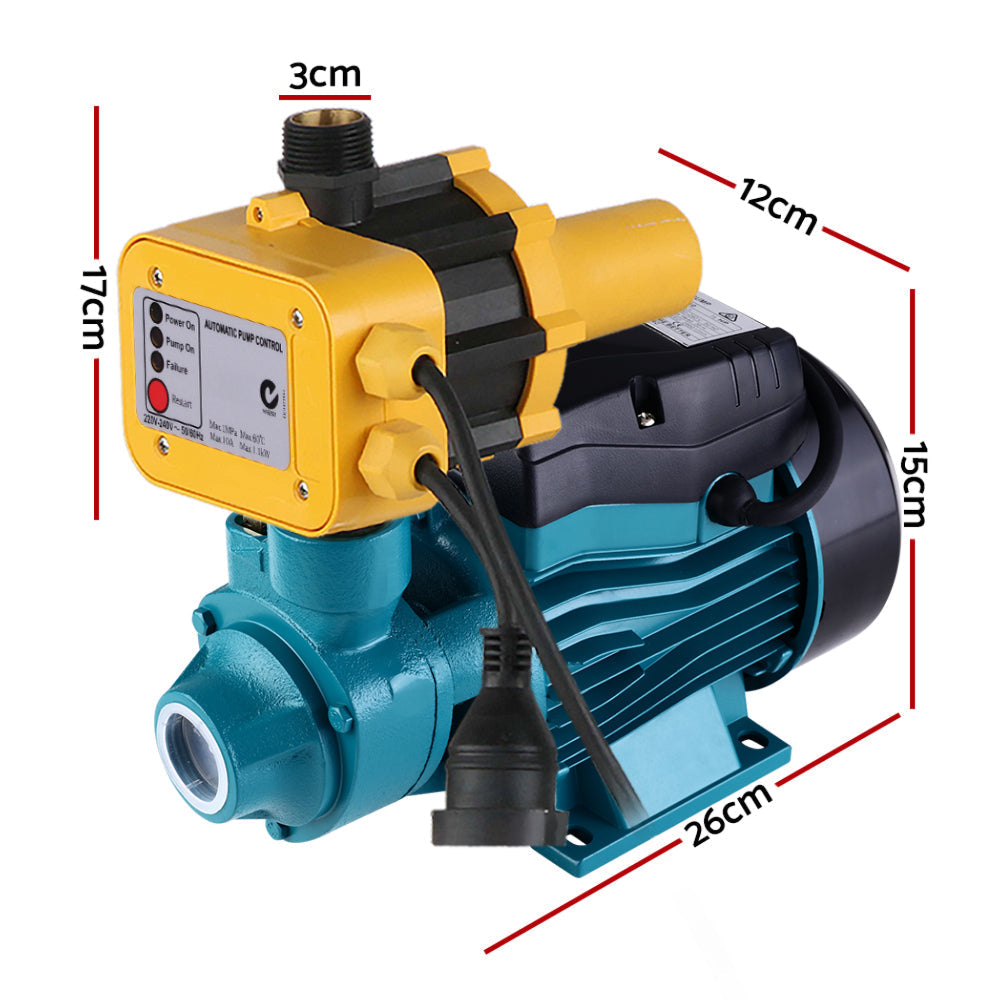 Auto Peripheral Pump Controller Clean Water Garden Irrigation Yellow - QB60