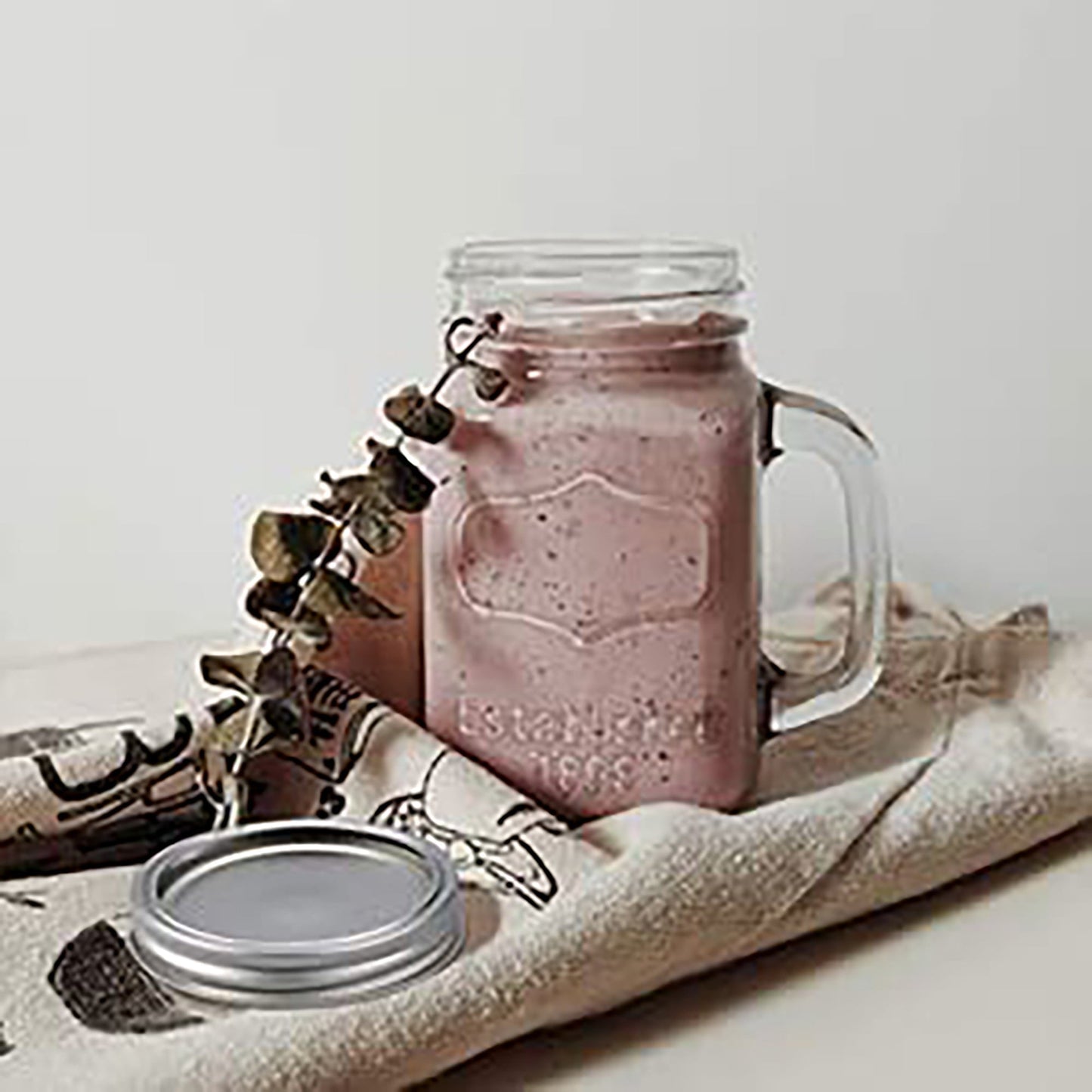 Regular Mouth Mason Jar Split-Type Lids and Rings 20 Pcs 7cm - Silver