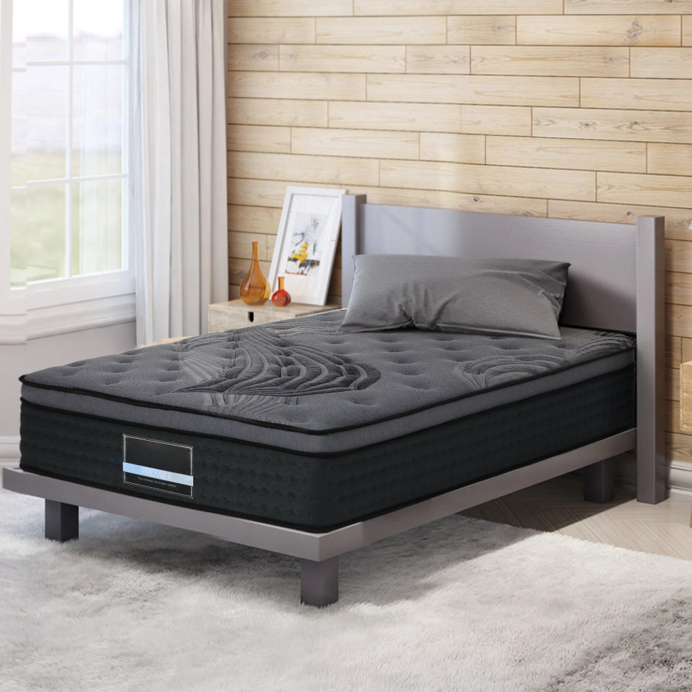 Bedding Euro Top Pocket Spring Mattress Thick - Single/Double/Queen/King/King Single