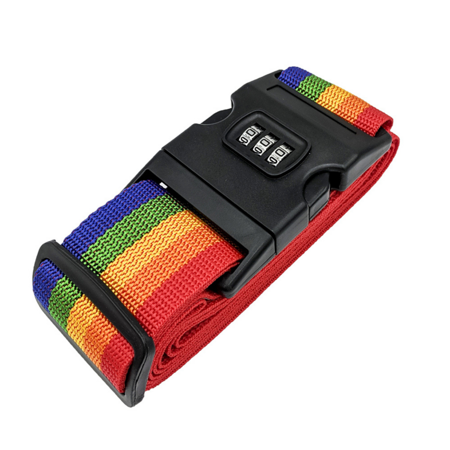 Travel Secure Lock Safe Nylon Luggage Strap Suitcase with Password Code