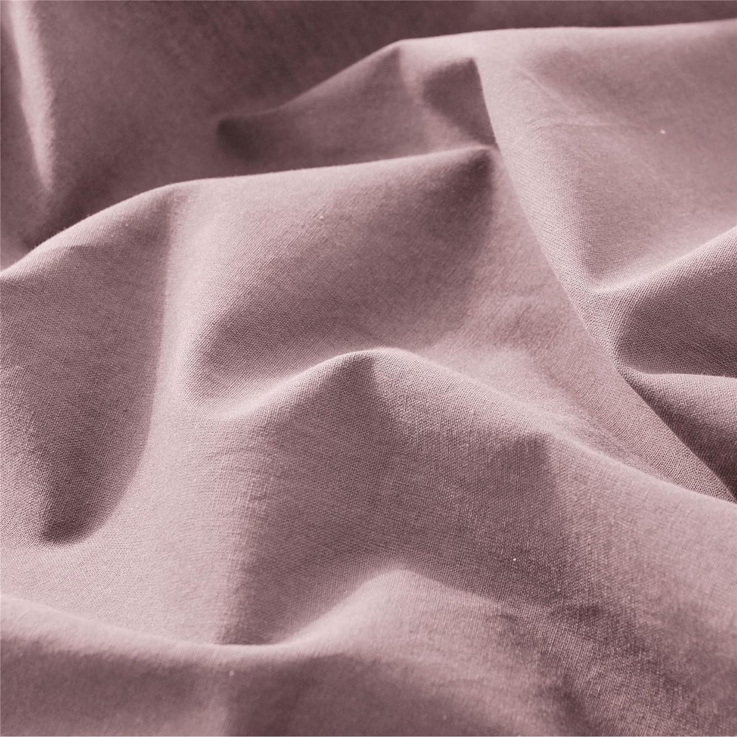 Ultra Soft 100% Washed Cloth Cotton Quilt Cover Set - Pink