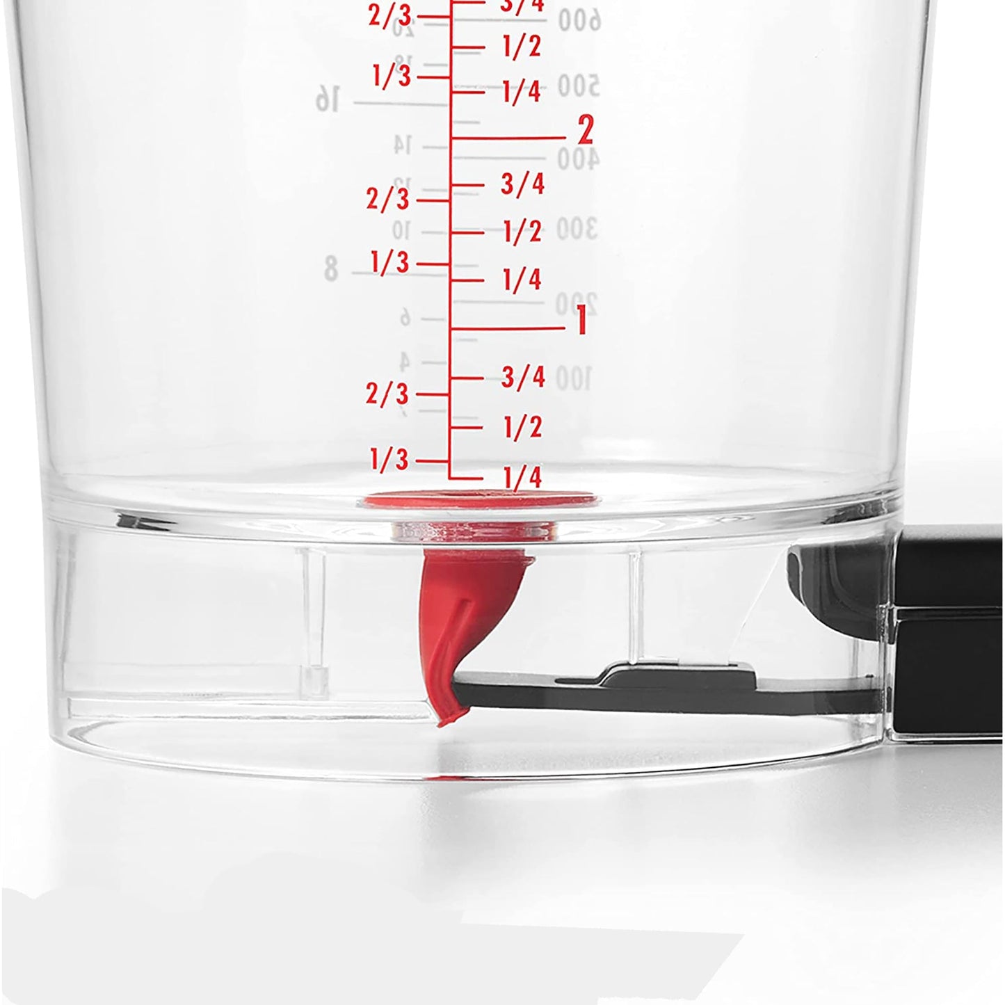 Gravy Fat Separator with 4 Cup or 1 Litre Capacity - Black