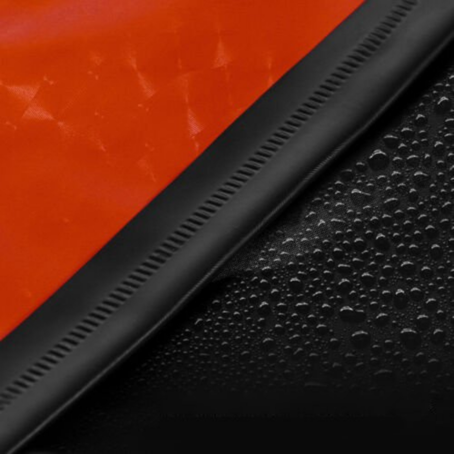 Heavy Duty Waterproof PVC Apron Black Orange PU Protective Industrial