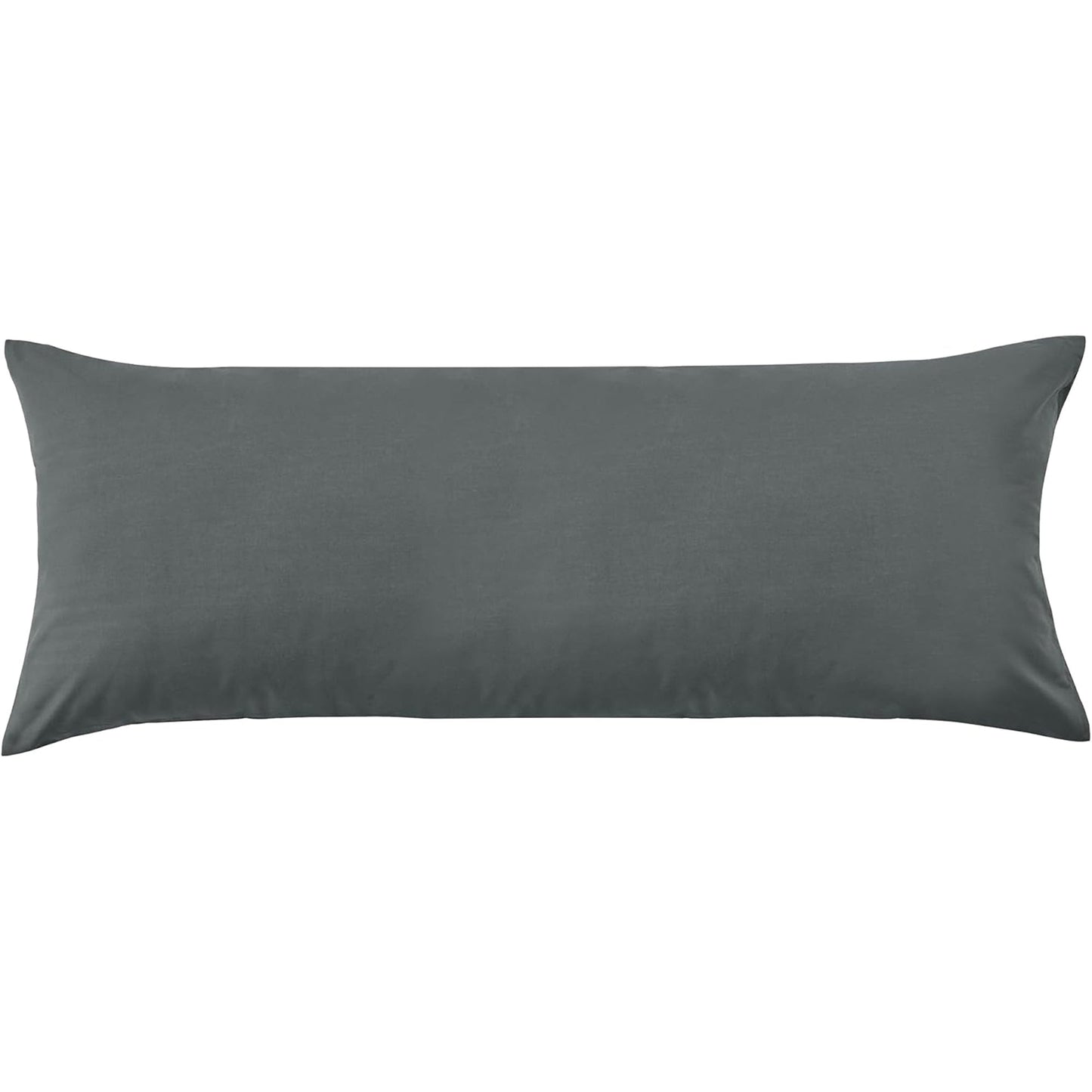 Envelope Closure Soft and Breathable 1000TC Cotton Blend Pillowcases - Charcoal