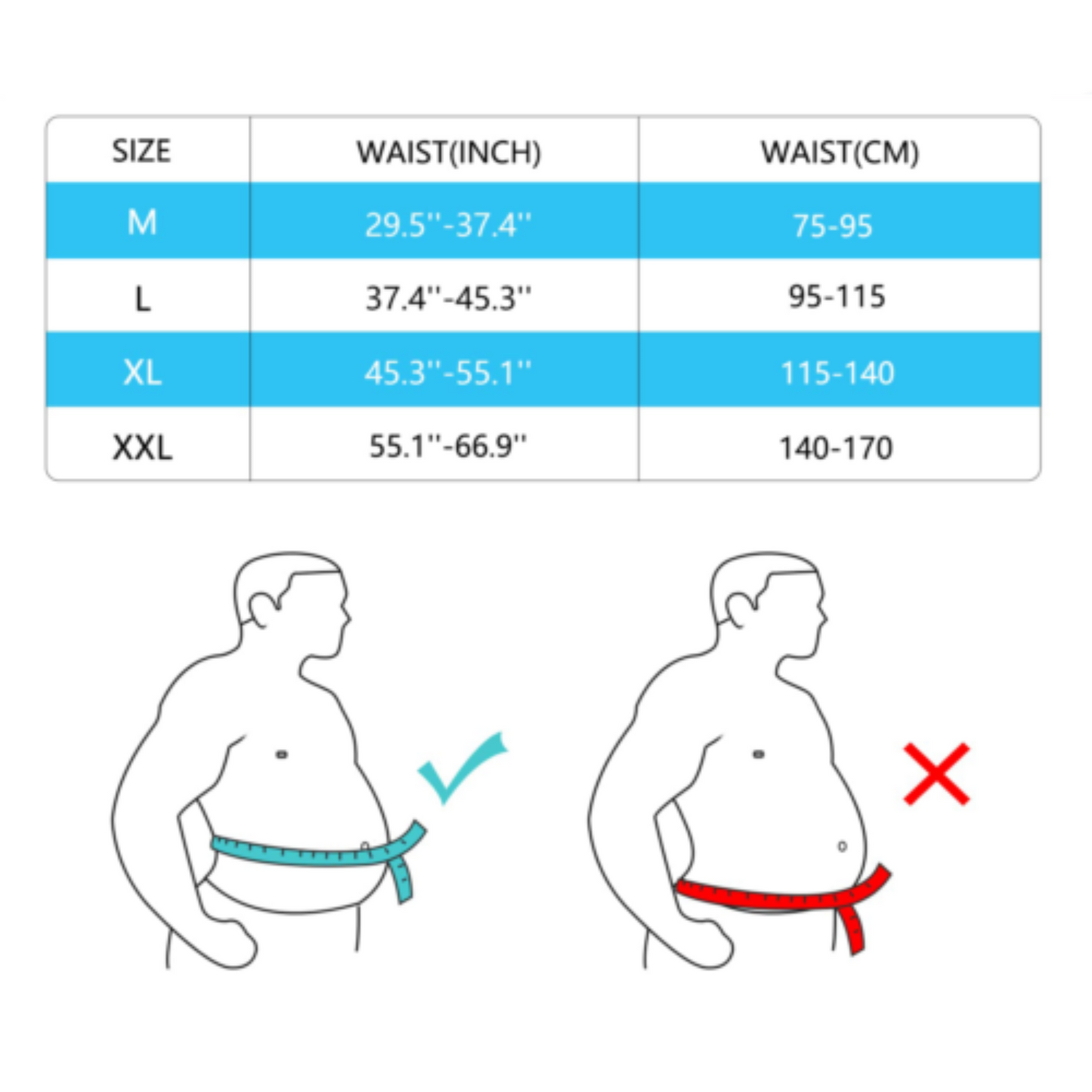 Posture Correcting Lumbar Lower Back Support Brace Orthosis Waist Belt