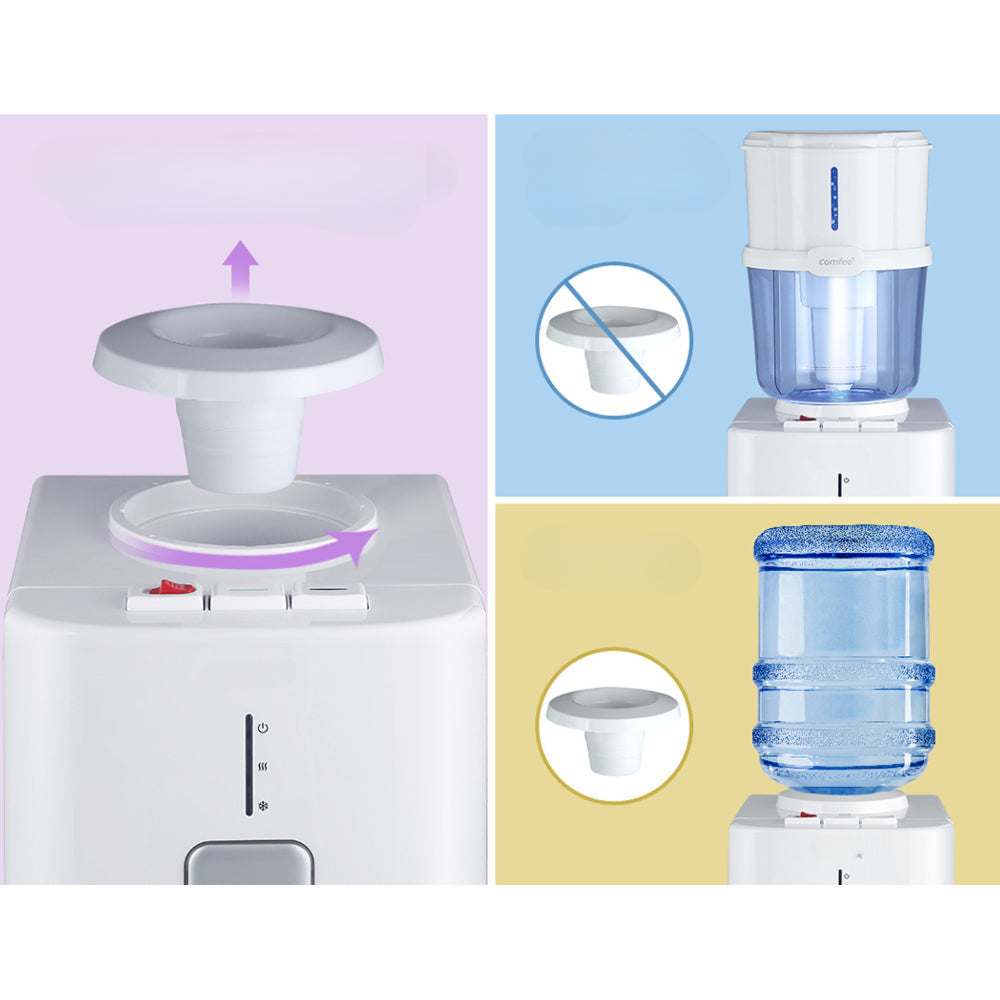 Water Cooler Dispenser Stand Chiller Cold Hot 15L Purifier Bottle Filter