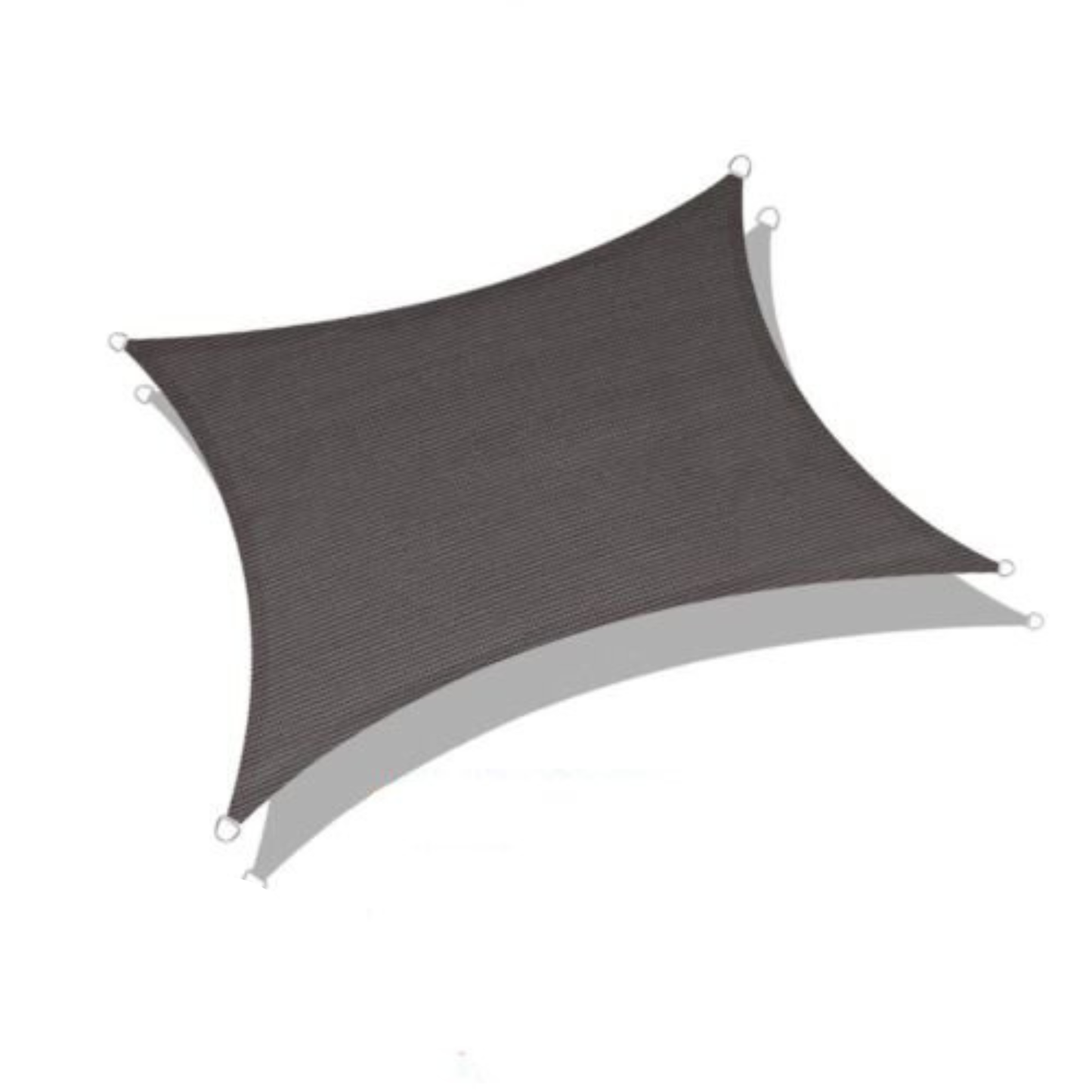 Extra Heavy Duty Grey Shade Sail Sun Triangle Square Rectangle for Garden