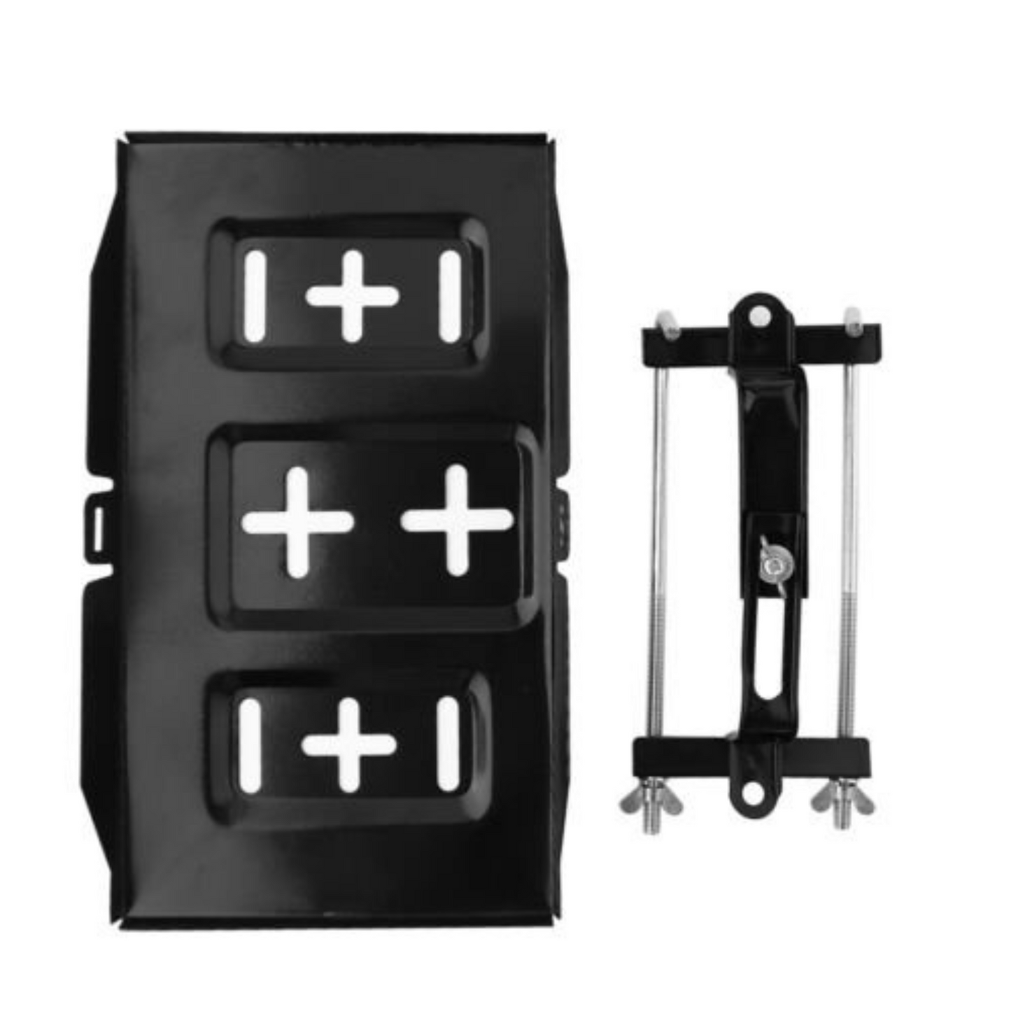 Universal Car Battery Tray Adjustable Hold Down Clamp Bracket 135 to 190mm