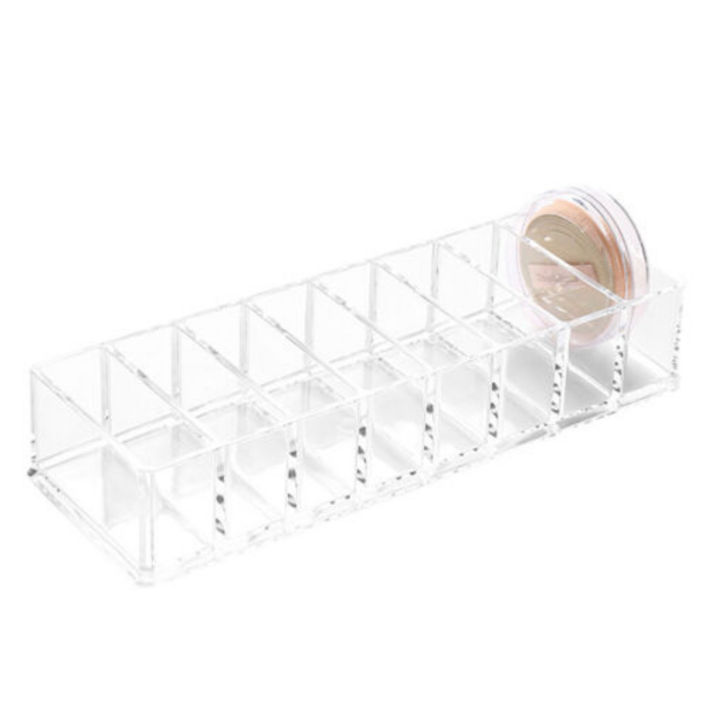 Clear Lipstick Organizer Display Stand Storage for Lipgloss and Makeup Holder
