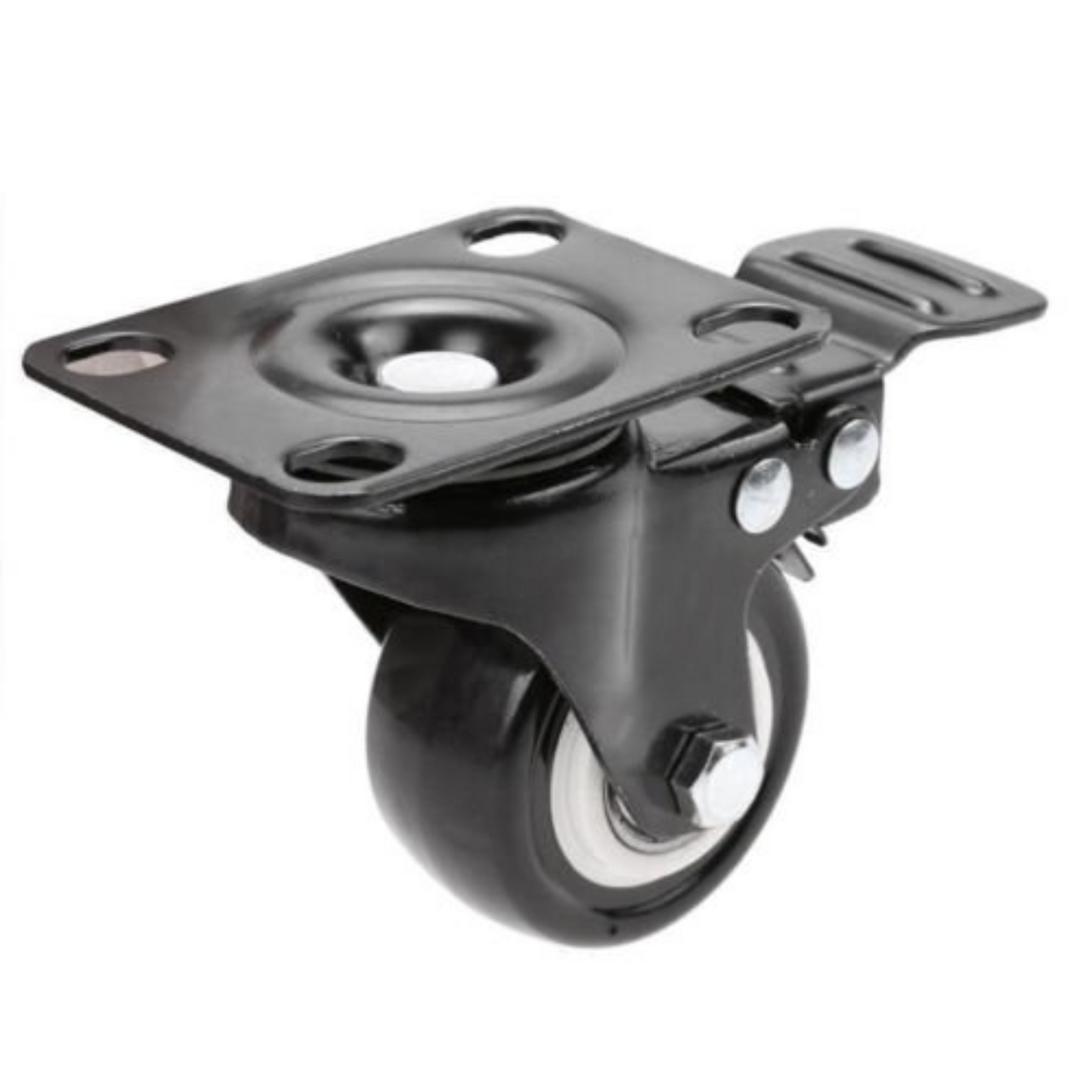 2 Inch Heavy Duty Caster Wheels Polyurethane Swivel Castors with Brake