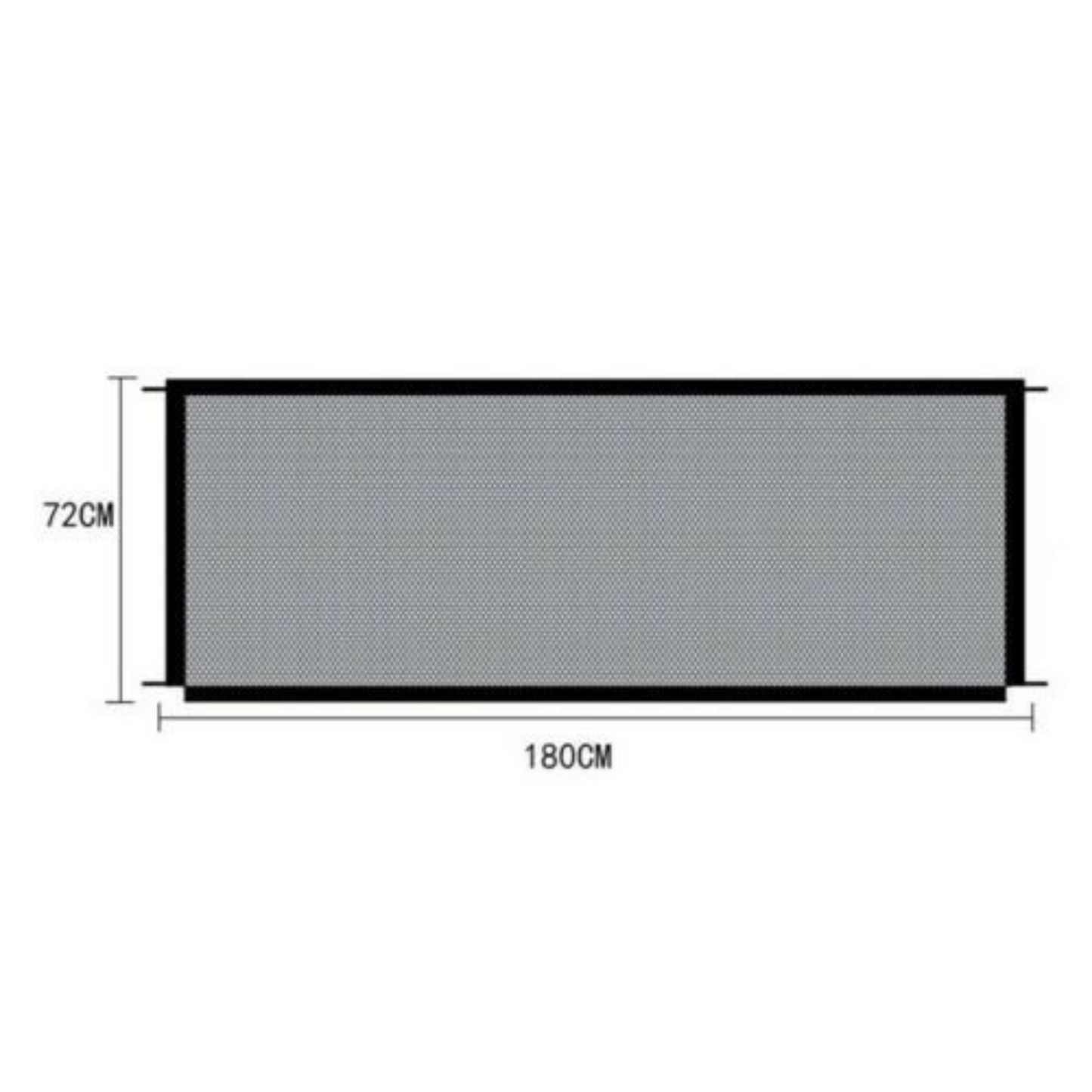 Portable Mesh Pet Gate for Dogs and Cats Baby Safety Fence