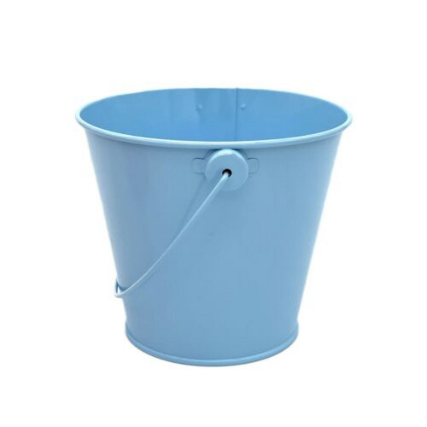 1pc Small Metal Bucket with Handles Mini Tins Pails for Wedding Party Candy Plants