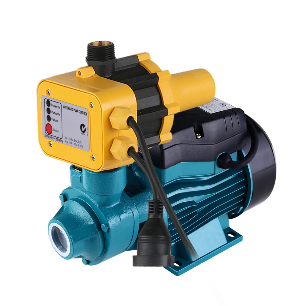 Auto Peripheral Pump Controller Clean Water Garden Irrigation Yellow - QB60