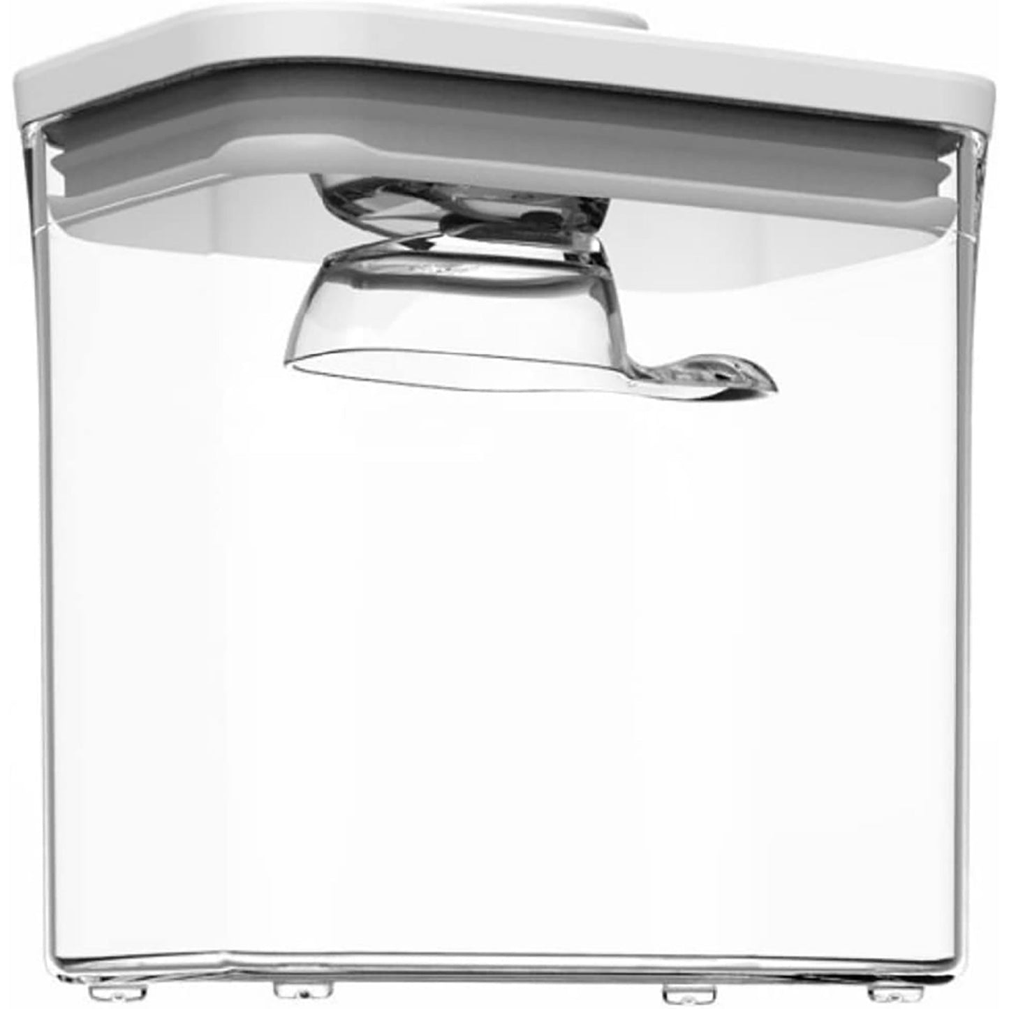 3 Piece BPA Free Rectangle POP Container Set with Scoop