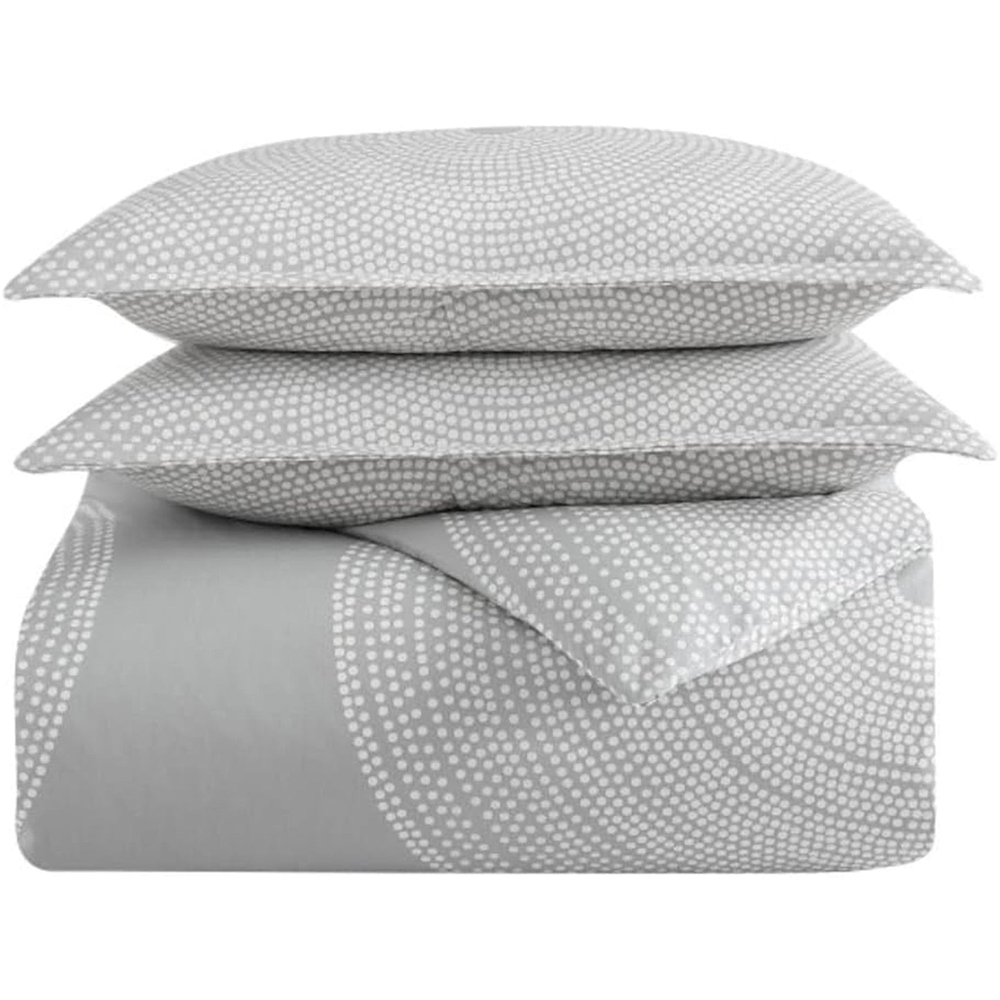 Smooth and Lightweight Cotton Percale Bed Sheet Set - Fokus Grey