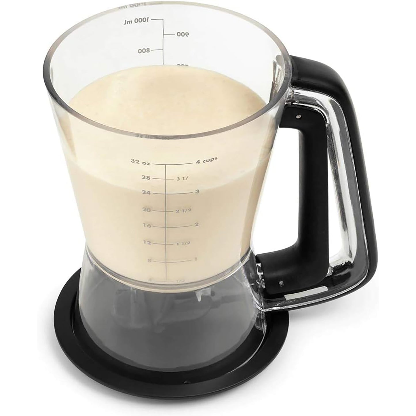 BPA Free Easy to Use Precision Batter Dispenser -  Black