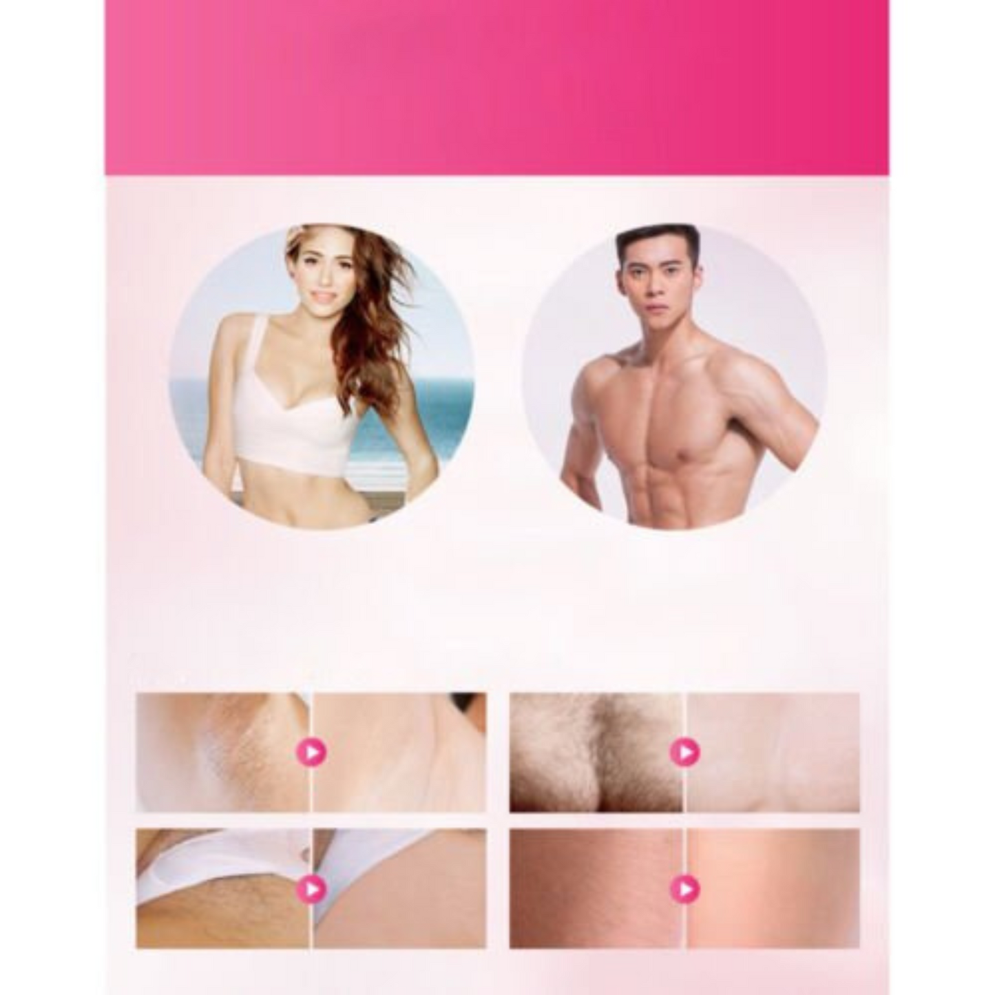 Permanent Laser Hair Removal Epilator 700000 IPL for Body and Face