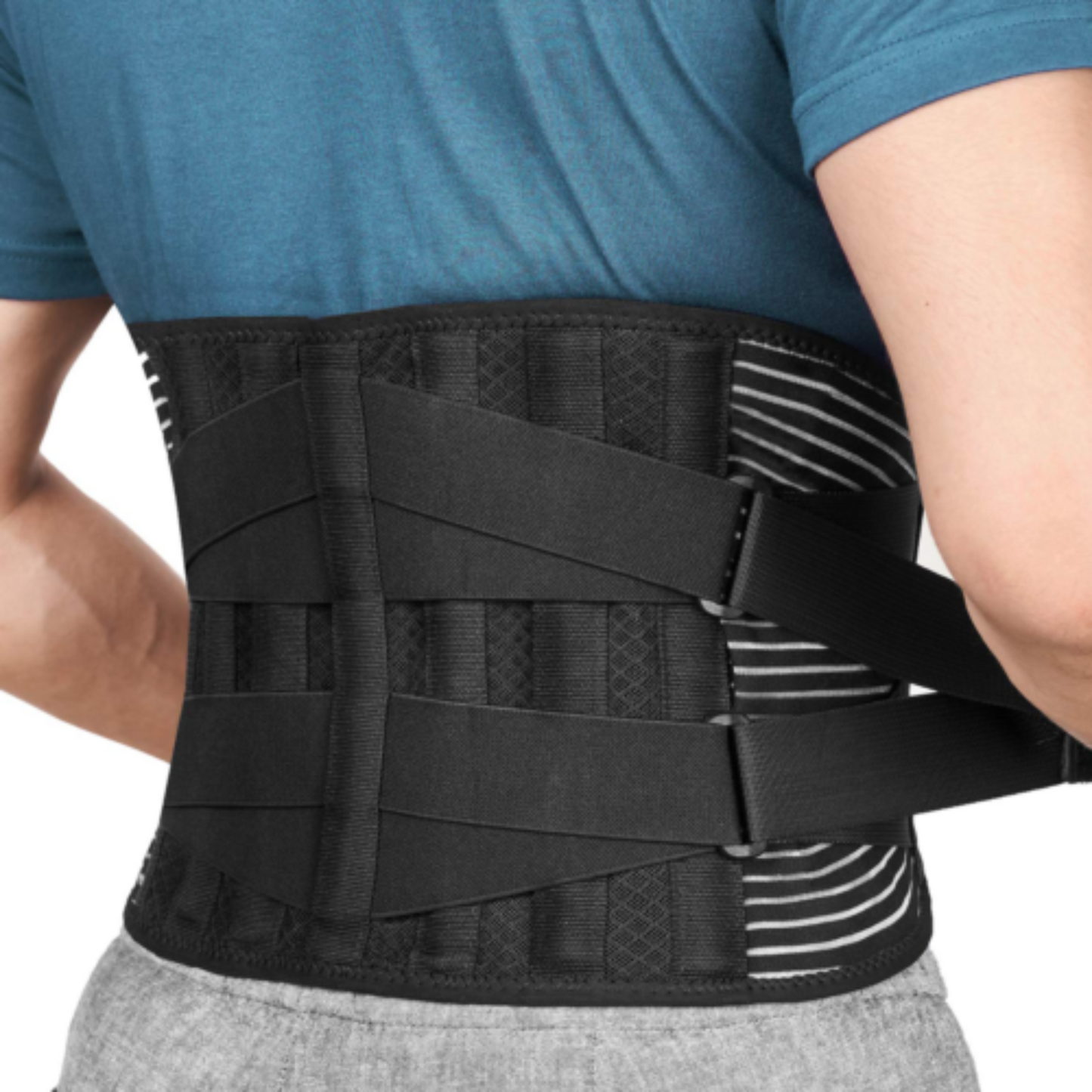 Posture Correcting Lumbar Lower Back Support Brace Orthosis Waist Belt