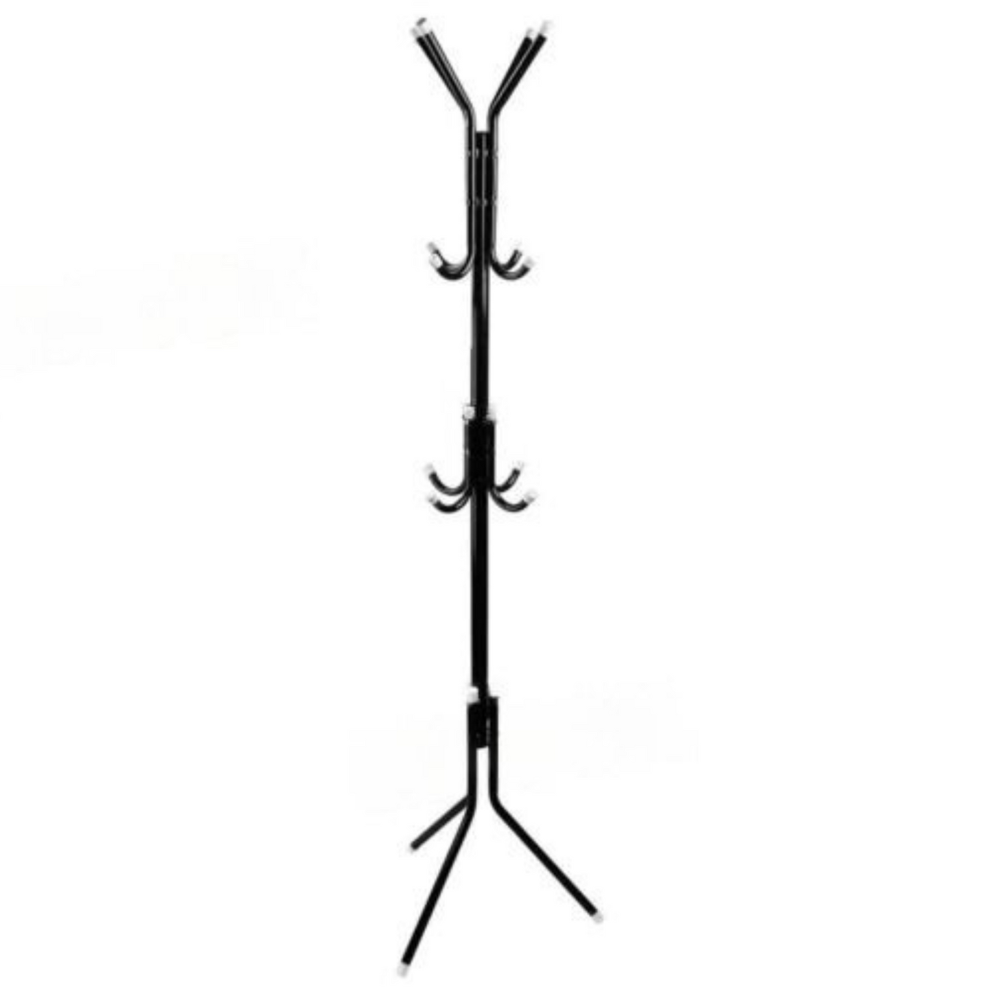 Metal Tree Style 12 Hook Cloth Hanger Stand Hat Clothes Rack