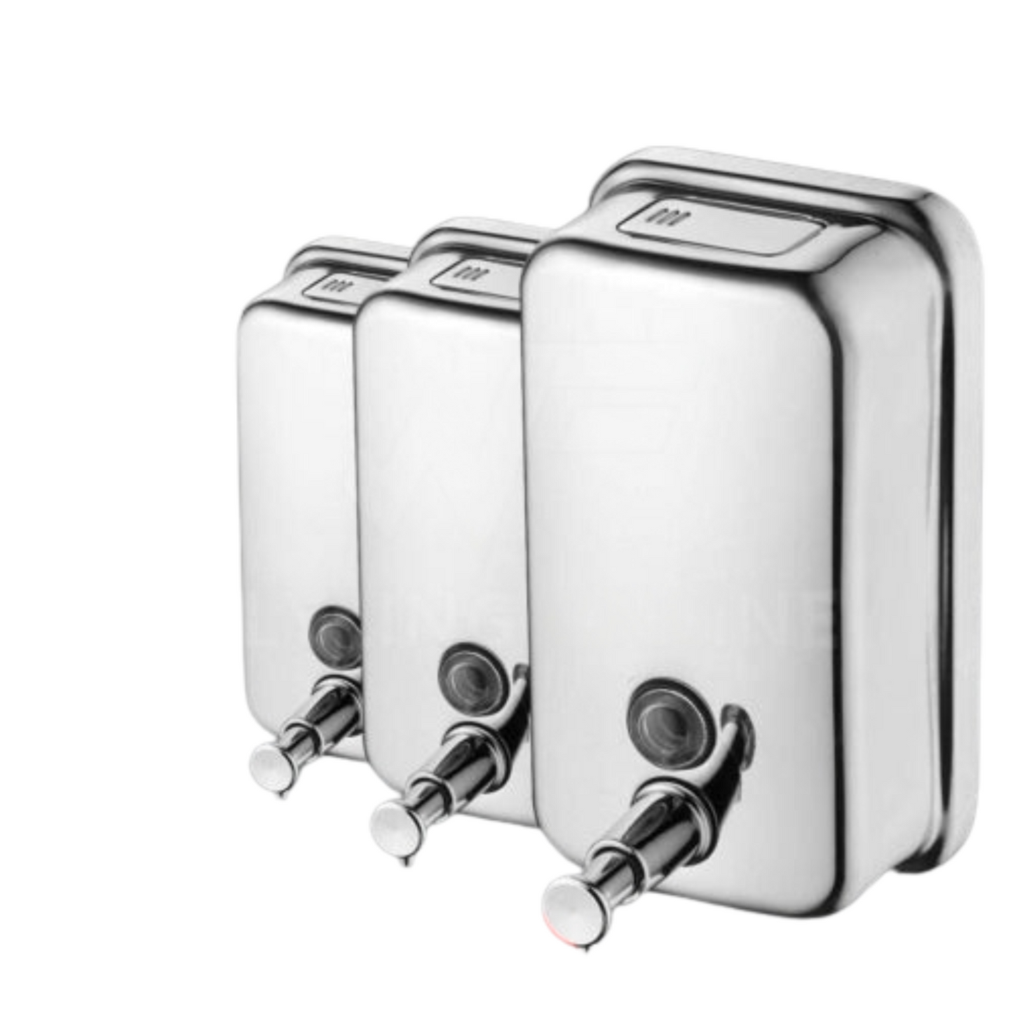 Manual Wall Mount Soap Dispenser Hand Wash Shampoo Shower Liquid Container