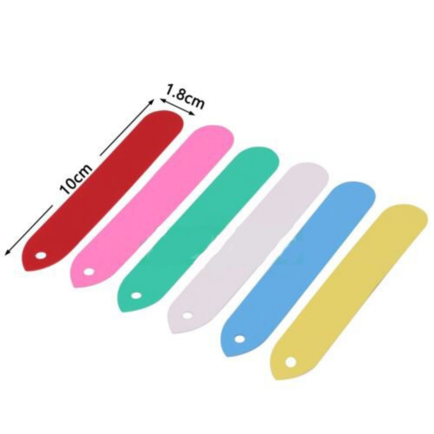 100pcs Flexible PVC Plastic Plant Labels Garden Tag Nursery Seeding with Marker Pen