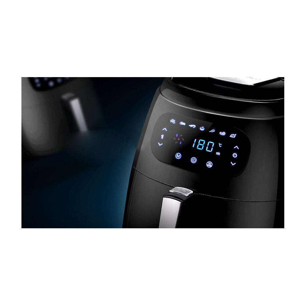 Oil Free Air Fryer 8.5L Cooking Capacity - Black