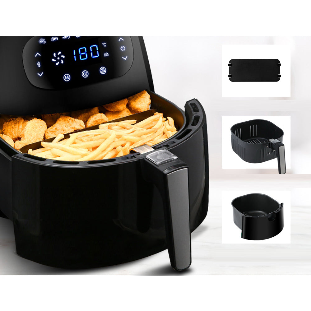Oil Free Air Fryer 8.5L Cooking Capacity - Black