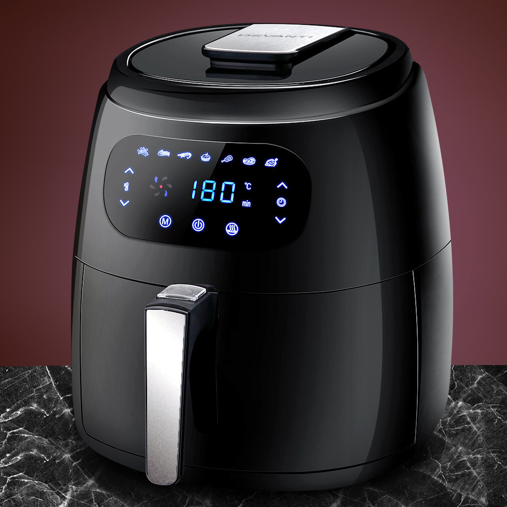 Oil Free Air Fryer 8.5L Cooking Capacity - Black