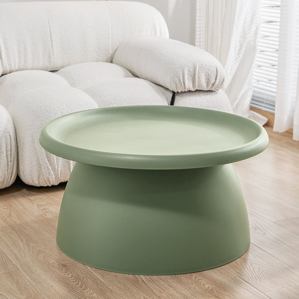 Coffee Table Mushroom Round Large Side Table 70CM Green