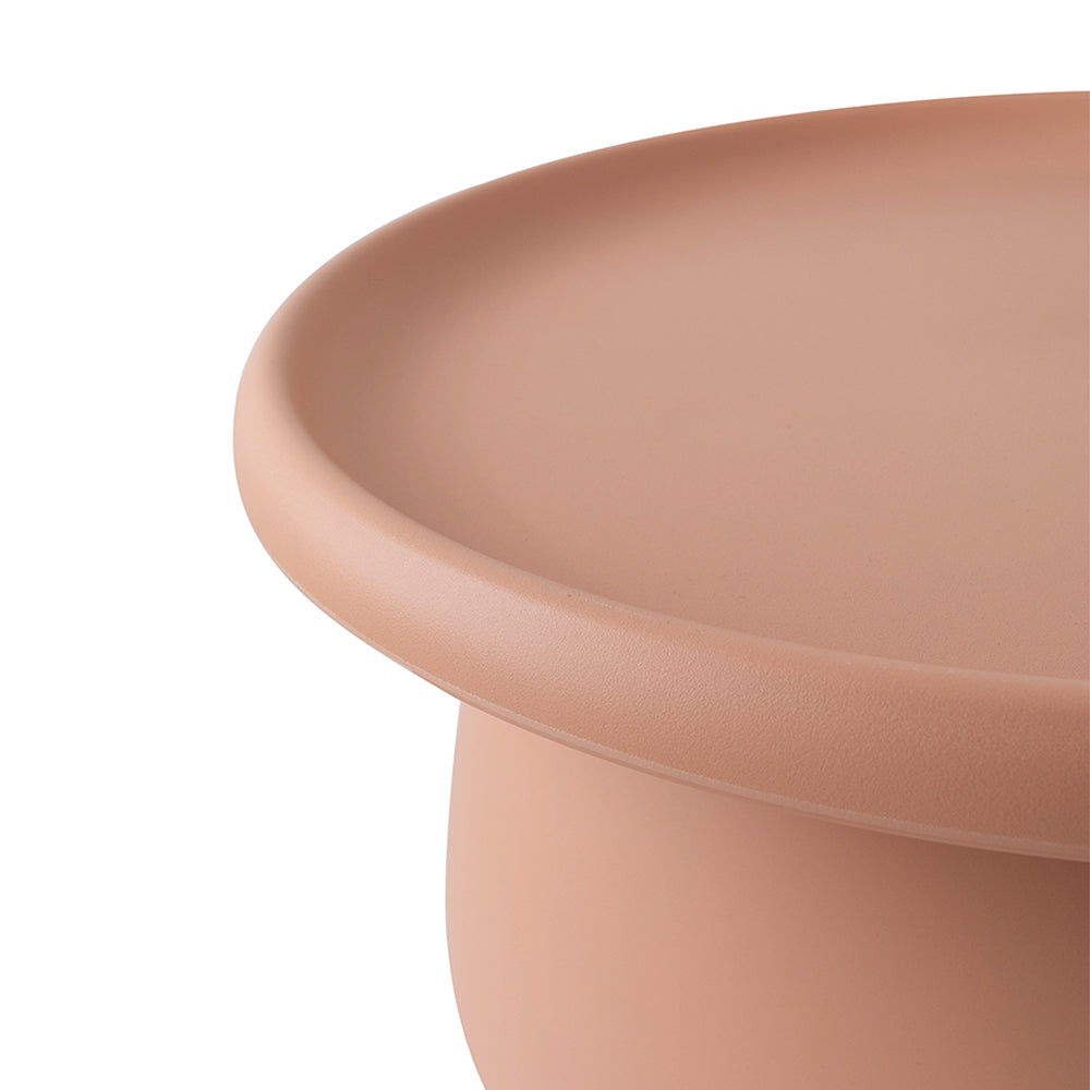 Coffee Table Mushroom Round Large Side Table 70CM Pink