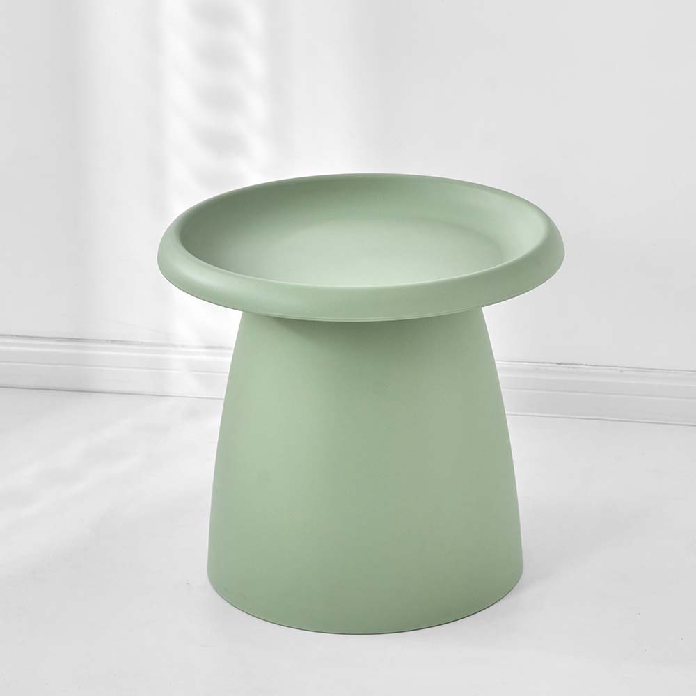 Coffee Table Mushroom Round Small Side Table 50CM Green