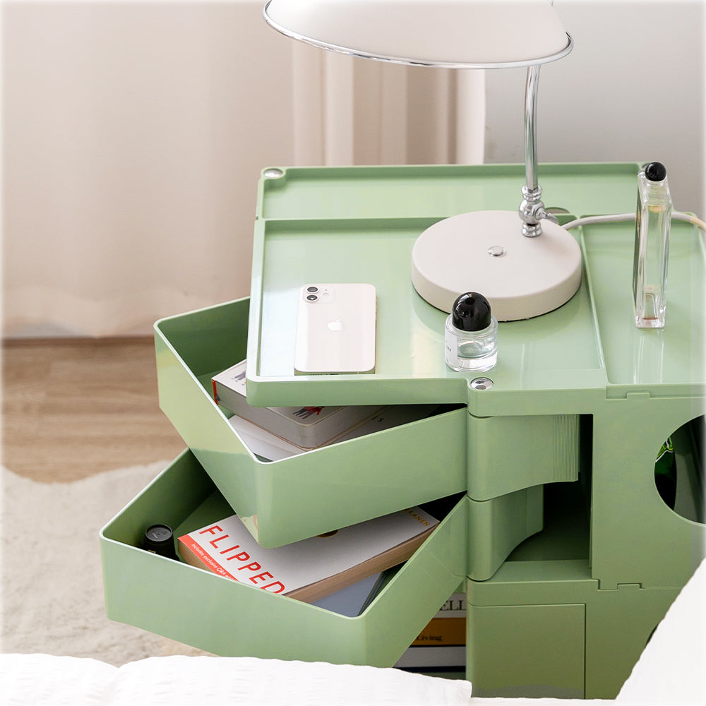 Replica Boby Trolley Storage 3 Tier Drawer Cart Shelf Mobile Green