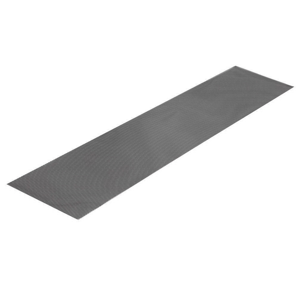 Aluminium Gutter Guard Leaf Mesh Brush DIY Deluxe Garden - Grey