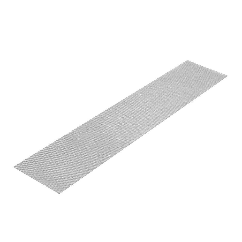 Aluminium Gutter Guard Leaf Mesh Brush DIY Deluxe Garden - Grey