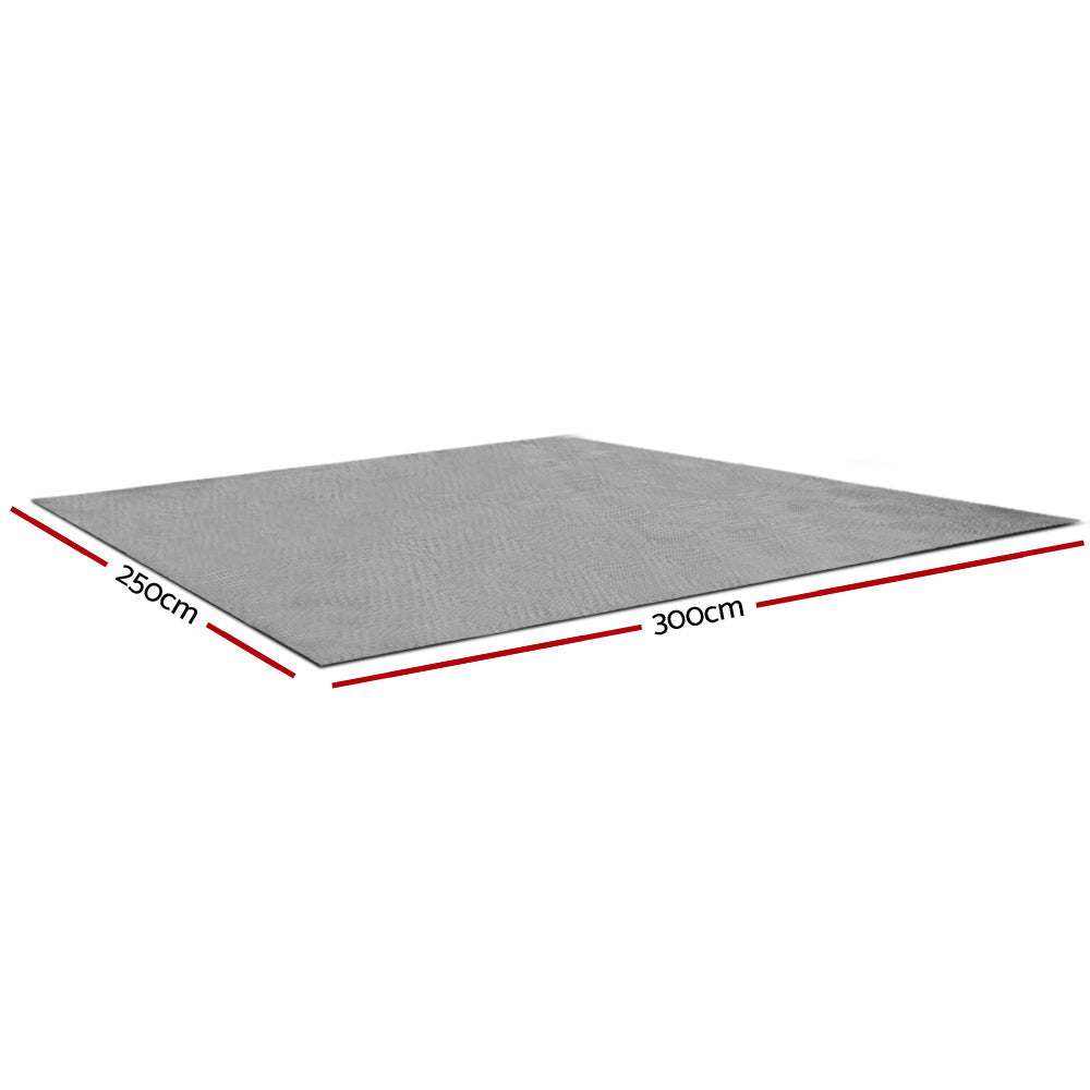 Annex Matting Floor Mats Mesh Camping Picnic Grey - 6M