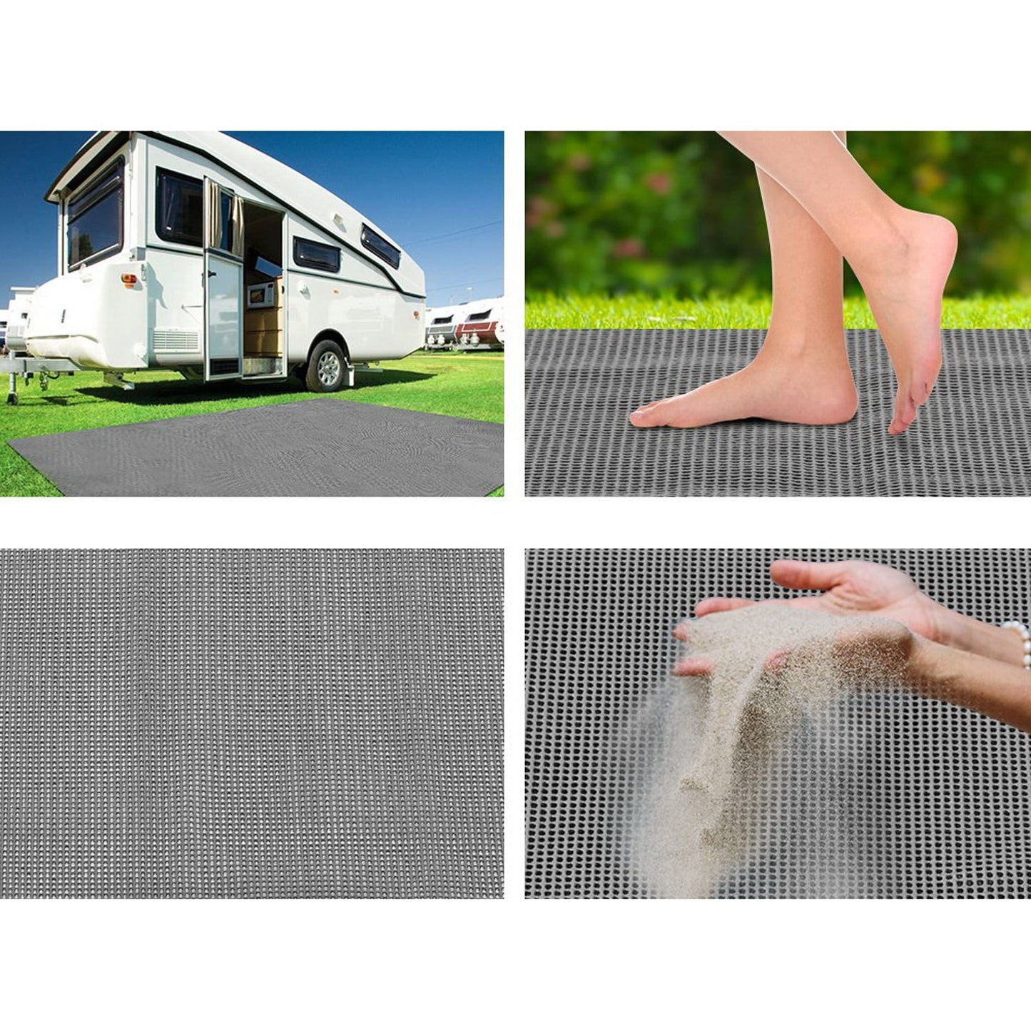 450GSM Floor Mat - 5m x 2.5m - Grey