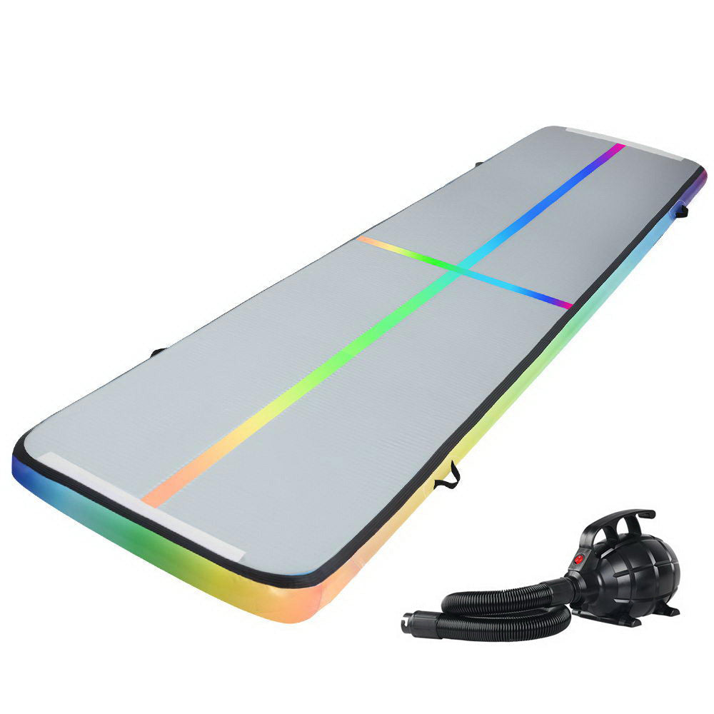 Inflatable Air Track Gymnastics Tumbling Exercise Mat with Pump - 5M