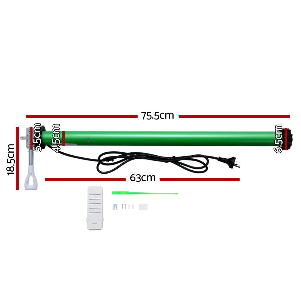 Replacement Motor with Remote Folding Arm Outdoor Blind 40NM - 230V