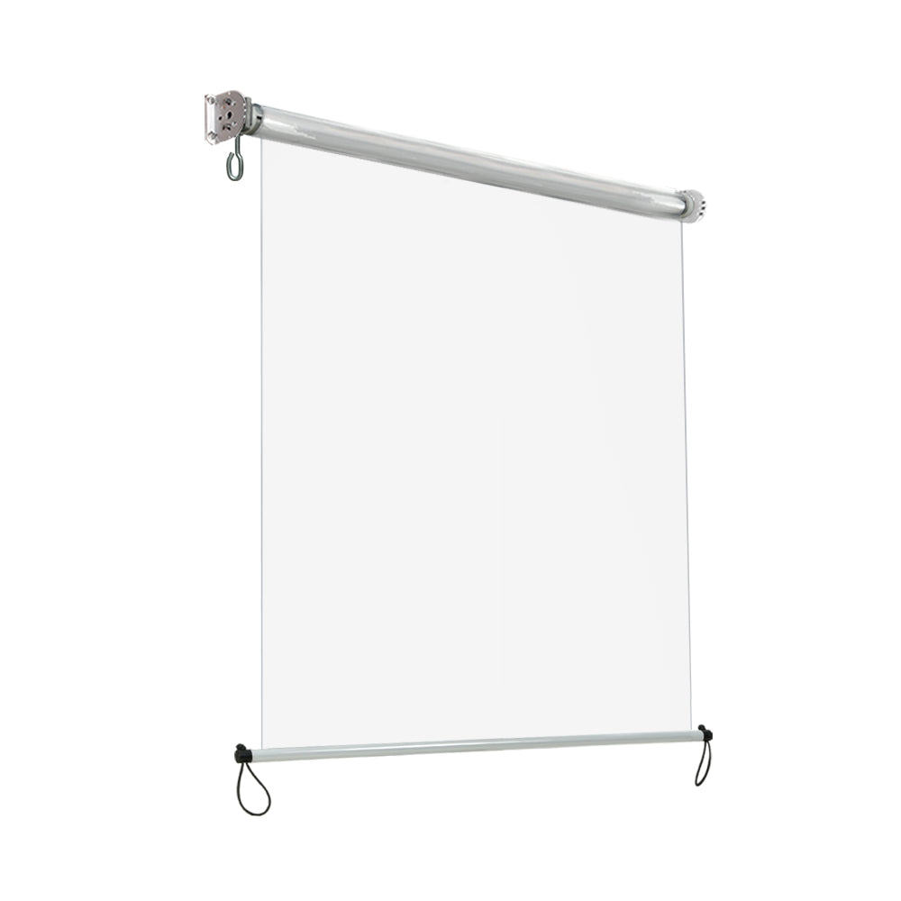 Outdoor Blind Roll Down Retractable Window Shade - 1.3x2.4m