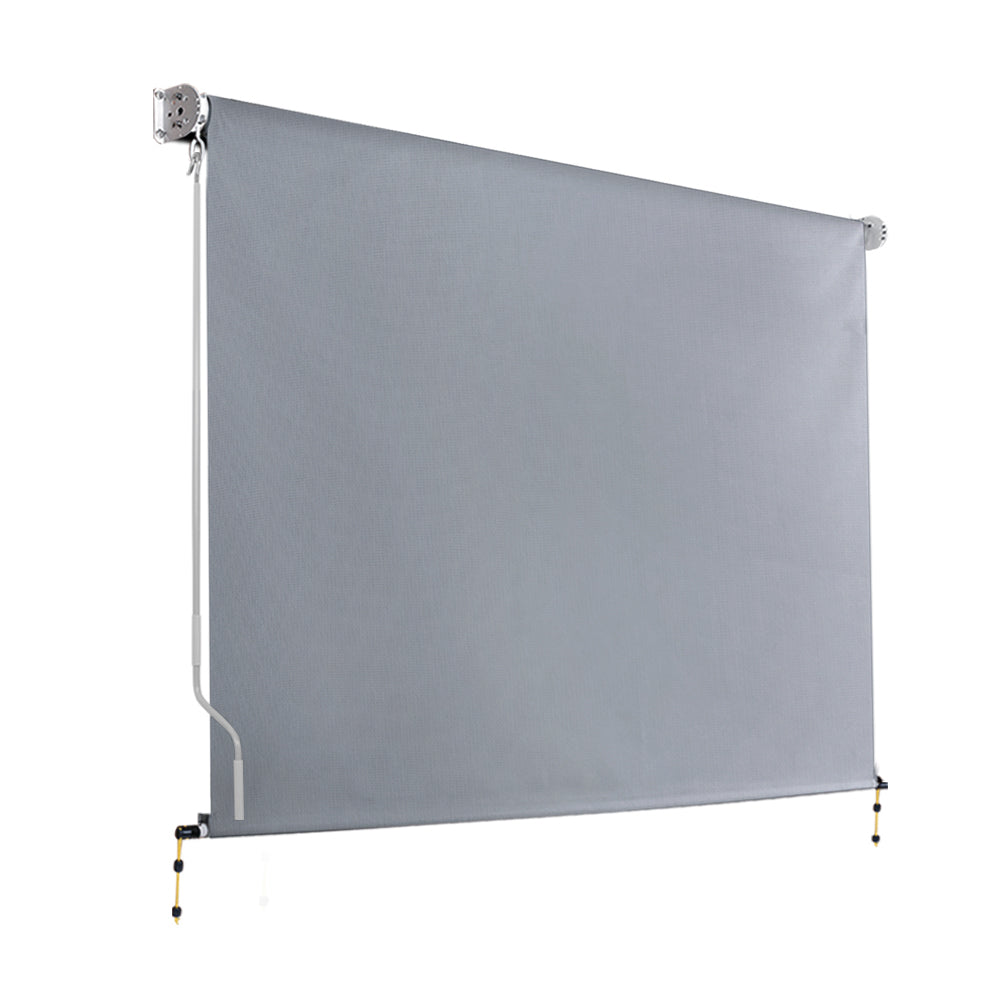 Outdoor Blind Window Roll Down Canopy Privacy Screen - 3x2.5m