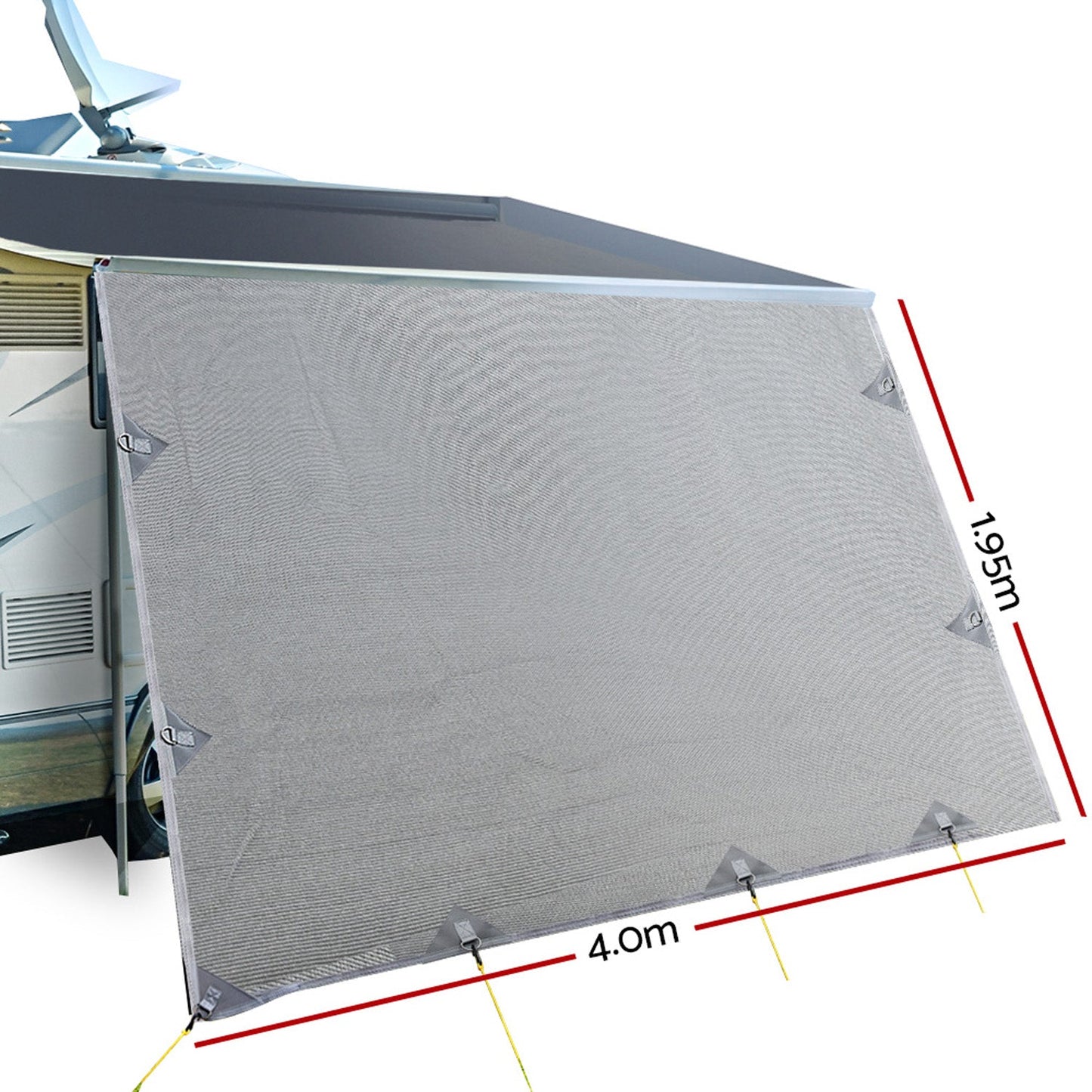 Caravan End Screen - Grey